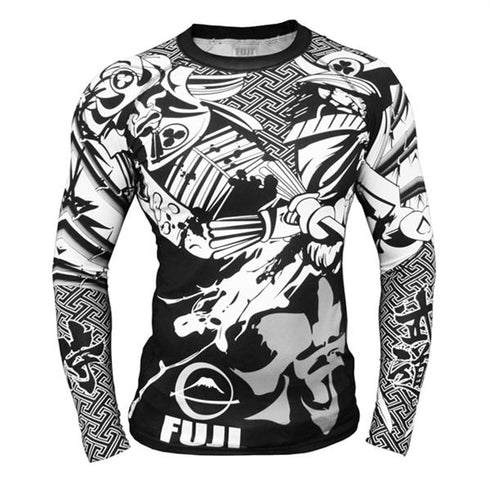 Fuji Black & White "Musashi" Rashguard-1